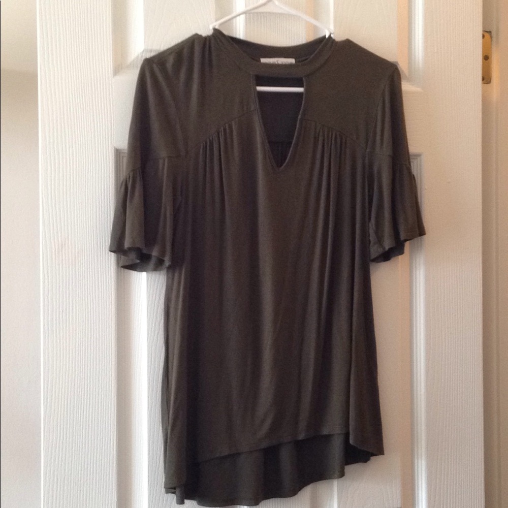 Olive Green Top